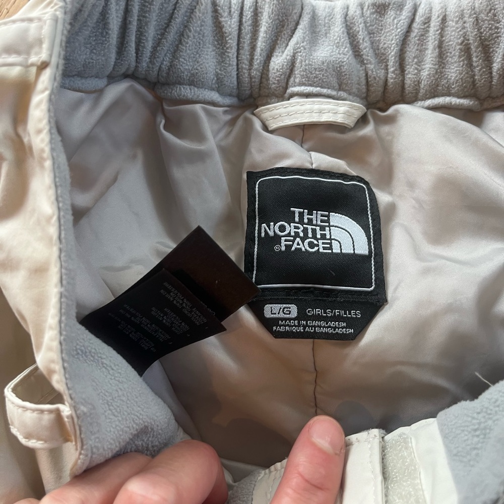 Girls size L North Face Snowpants